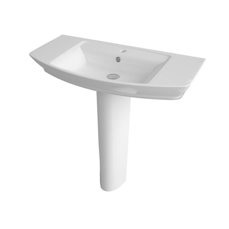 Hudson Reed 85cm Full Pedestal Sink Wayfair.co.uk